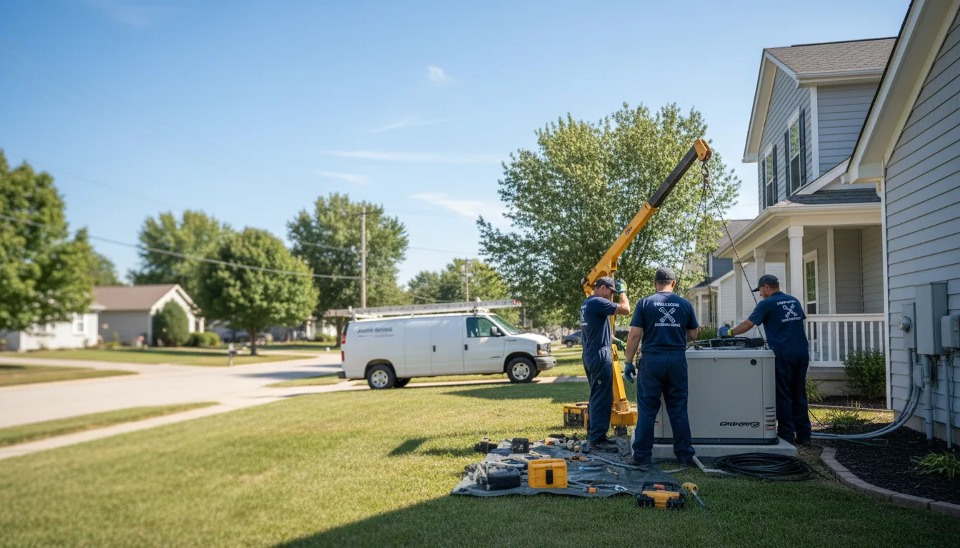 Generator Installation in Brownstown, IN near me